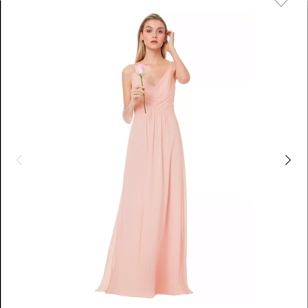 💕Bill Levkoff Petal Pink (Style 7034) Dress Sz 4